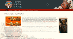Desktop Screenshot of hopiartstrail.com